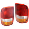 Tail Light Set For 1993-1997 Ford Ranger Driver and