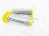 Yamaha WR426 Forseti Yellow Grey Diamond Handlebar Grip Set