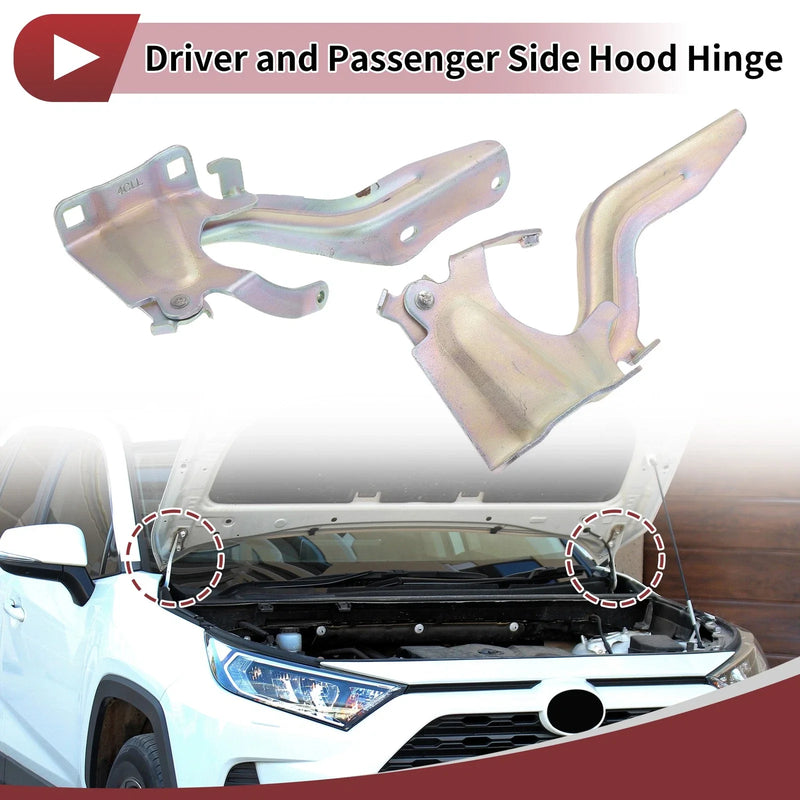 Nissan Rogue Hood Hinges 1 Pair (2014-2020)