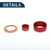 Honda CR-V 5 x Red Rear View Mirror Knob Covers (2023)