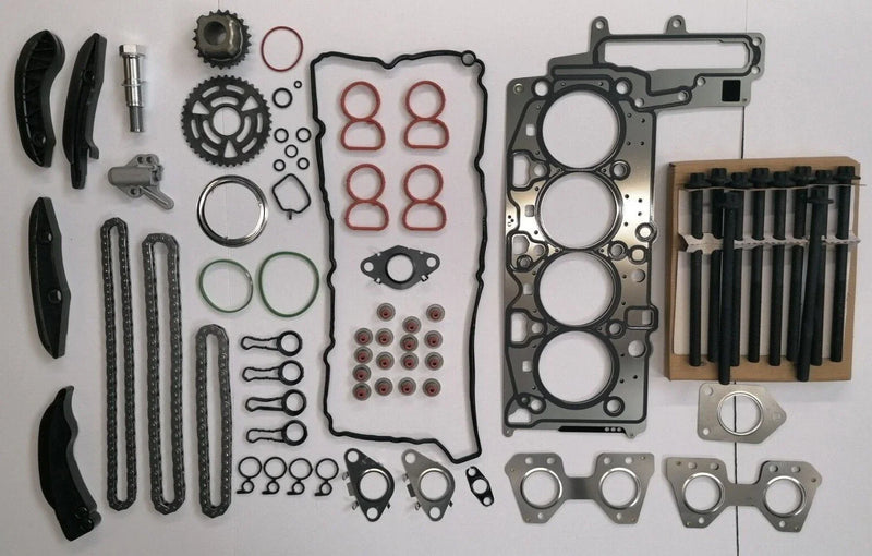 BMW 118D 120D 316D 318D 320D Head Gasket Set Bolts Timing Chain Kit