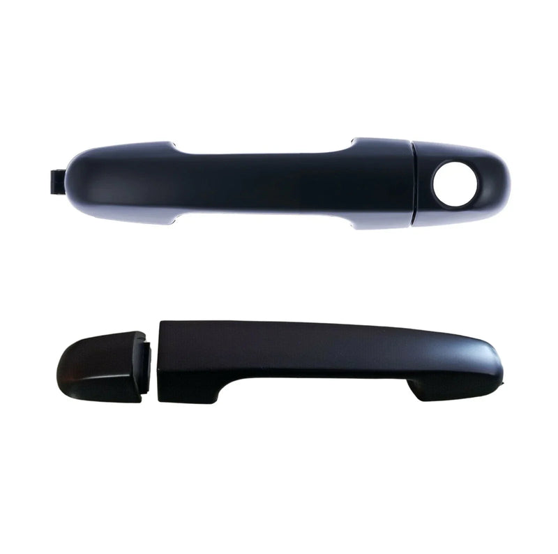 Hyundai i20 PB 2 x Front Outer Door Handles Black (2009-2015)