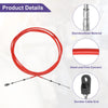 Boat Throttle Control Cable 700cm 24FT 33C/3300 Red with Fastening Head
