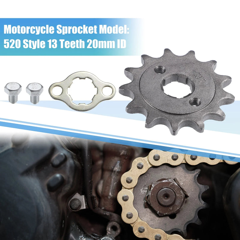 Dirt Pit Bike ATV 520 Front Sprocket 13T 20mm ID