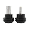 BMW R 18 Classic Black Aluminum Wheel Axle Nut Cap Covers (2020-2021)