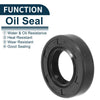 Car Oil Seal / 22x40x10mm / NBR Rubber Seal Ring 5Pcs