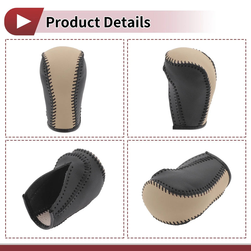Mazda CX-5 (2013-2014) Black Beige Car Gear Shift Knob Cover