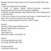 Honda XR 100 R (1992-2003), CRF 100 F Stator (2004-2013)