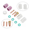 WP-17 / 18 / 26 12 Pcs TIG Welding Torch Stubby Gas Lens Cups (No Year)