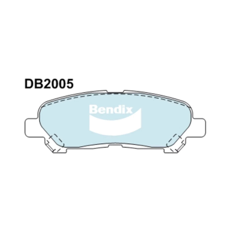 Toyota Kluger 4WD Rear Disc Brake Pad Set (2007–2014)