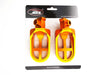 YAMAHA AT2 125 CNC Billet Alloy Foot Pegs (1972)