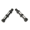 Harley Touring Dyna Softail Fatboy Black Footpeg Rests