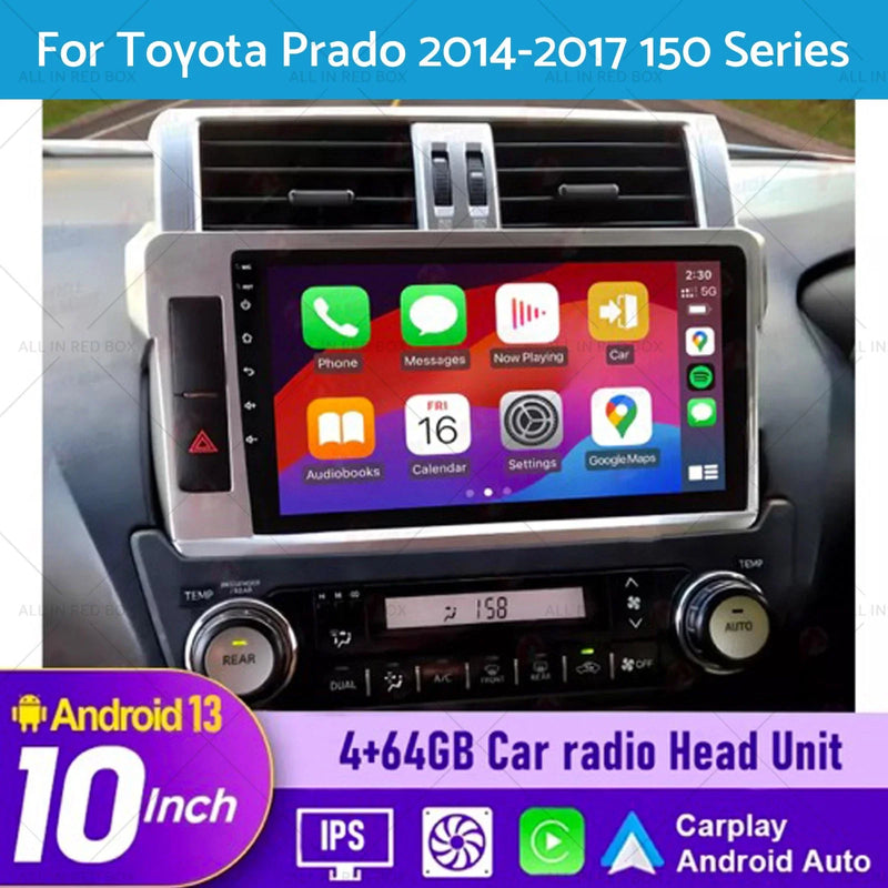 Toyota Prado 10" Android Head Unit GPS (2014-2017)