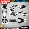 Yamaha YZ 65 Custom Graphics Full Sticker Kit Decals (2018-2023)