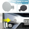 Honda Fit Jazz (2014-2017) Silver Tone Front Bumper Tow Hook Cover