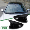 Honda Accord (2018-2021) Gloss Black Car Rearview Mirror Cover Caps