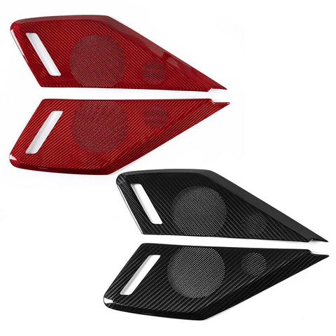 Chevrolet Corvette C8 Carbon Fiber Door Audio Speaker Panel Cover (2020-2023)