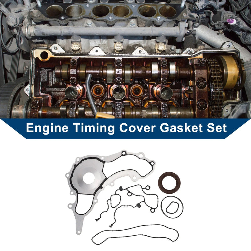 Jeep Wrangler Engine Timing Cover Gasket Set (2012-2017)