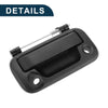 Ford F-150 F-250 F-350 Black Tailgate Handle Bezel with Key Hole (2004-2008)