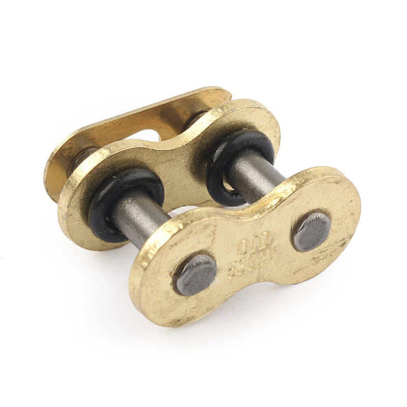 Honda Motorcycle 530HV Master Chain Connector Link O-Rings Gold 1x