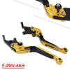 Honda CBR600RR CBR954RR Gold Extendable Brake Clutch Levers (2002-2006)