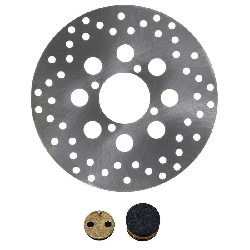 Yamaha Blaster 200 2 x Rear Disc Rotor & Semi-Metallic Pads (1988–2002)