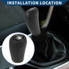 Mazda 3 (2010-2013) - Faux Leather Black 6 Speed Manual Gear Shift Knob