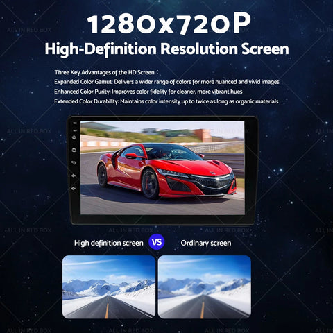 Toyota Hilux (2005-2014) Android 12.0 Quad Core Car Stereo Radio