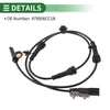 Nissan Altima ABS Wheel Speed Sensor (2019-2024)