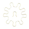 Window Crank Assembly 10 Pcs D10 Universal Omega Shape Retaining Clip Clamps