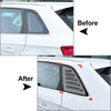 Audi A3 S3 8V Hatchback Rear Side Window Louver Trim Cover (14-20)