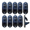 10x Tire Wheel Rim Hub Display Rack Wall Mounted Hook AU