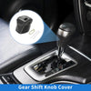 Nissan Rogue Gear Shift Knob Cover 2021-2024 Black Beige Faux Leather