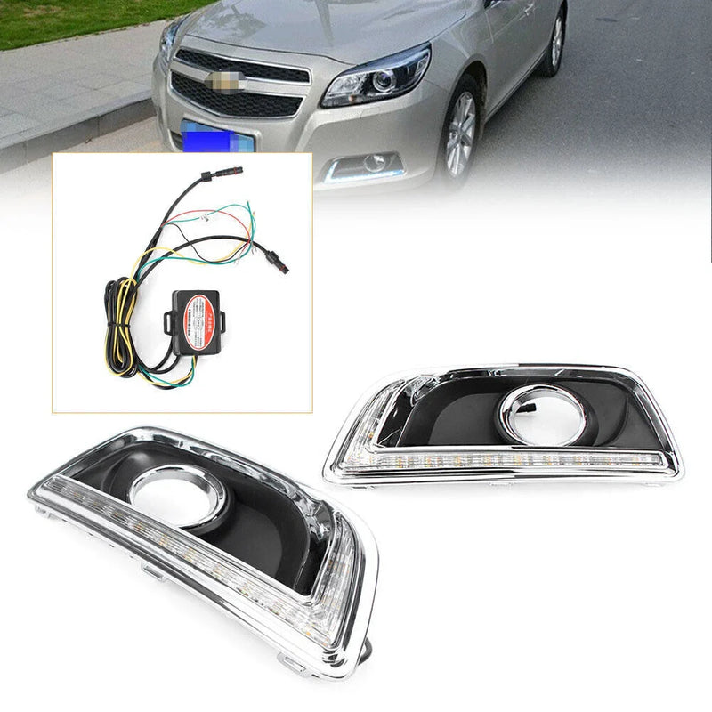 Chevy Malibu LED Front Daytime Running Light Fog Lamp (2013-2014)