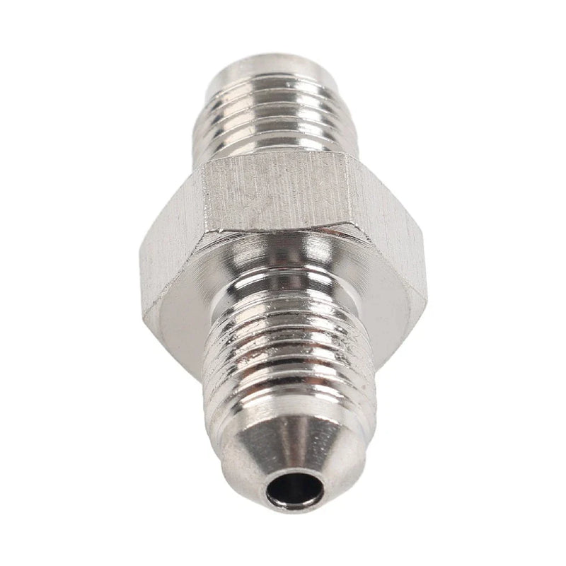 AN-3 Metric Car 3 / 8-24 UNF Stainless Steel Brake Fittings Adapter