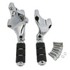 Harley Sportster Chrome Passenger Footpeg Mount Bracket (2014-2022)