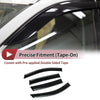 Ford Escape (2013-2019) Side Vent Visors Black Window Deflectors 1 Set