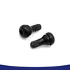 Universal 2 x Rubber Motorcycle Tubeless Tire Valve Stems with Dust Cap