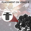 Honda Civic 2013-2021 & Honda Fit 2015-2021 Front Fender Skirt Clips 2 x