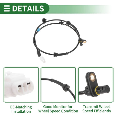 Suzuki SX4 FWD ABS Wheel Speed Sensor (2007-2013)
