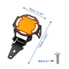 BMW R1200 F800R F850 Orange Motorcycle LED Fog Light Protector
