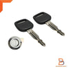 Toyota Hilux 4Runner Fuel Lid Door Lock Key (1988-1996)