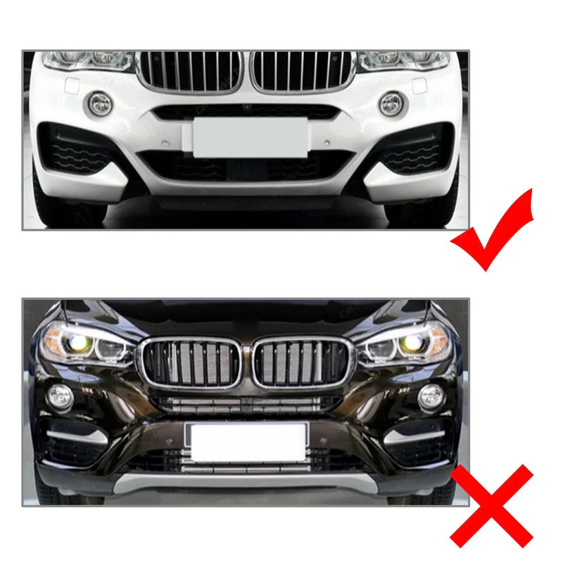 BMW X6 M Sport Front Bumper Lip Spoiler (2014-2019)