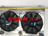 Ford Falcon BA BF V8 Fairmont XR8 Radiator Shroud Fan Black Hose (2002-2008)