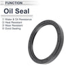 Oil Seal Rotary Shaft Seal Nitrile Rubber 90x110x12mm Black 5 Pcs