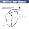 Ford CV6Z-8K012-K Radiator Coolant Reservoir Hose (2011-2014)