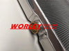 Ford Mustang V8 5.0 5.8 6.4 7.0 3 Row Aluminum Radiator (1967-1970)