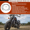 Harley Softail 53.5In Hydraulic Front Brake Line Kit