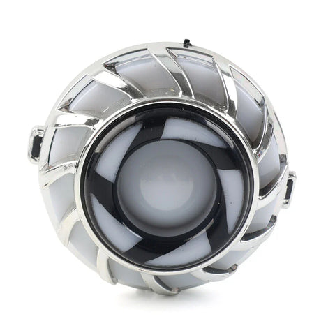 Motorcycle - Colorful Angel Eye Strobe LED Headlight Tail Brake Rear Lights