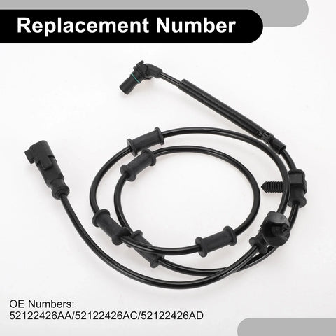 Dodge Ram 2500 3500 Pickup ABS Wheel Speed Sensor (2009 - 2010)